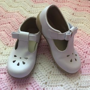 Toddler White Baby Deer shoes